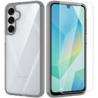 CHOUMICHA SAVEURS FRANCE AGRO Coque pour Samsung Galaxy A16 4G/5G avec 1pc Verre Trempé Protection écran,360°Protégé Téléphone Transparent Housse Silicone TPU