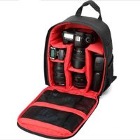 Sac à dos Photo Bag Vidéo Camera pour D3200 Camera D3100 D5200 D7100 Petit Compact Camera Backpack - Rouge