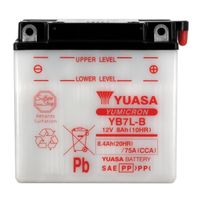 YUASA - Batterie Moto 12V Avec Entretien Sans Pack Acide Yb7L-B
