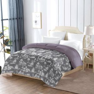 Couette Chaude 220x240cm Thermolite Ultra - Fibre Recyclée - Made In France - Lavable Machine