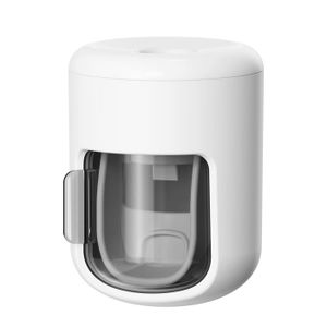 Distributeur Automatique de Dentifrice Kit de Presse Mural avec Support pour Brosse à Dents, 4 Fentes pour Brosse à Dents avec - Maison