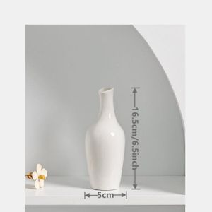 VASE - SOLIFLORE BLANC - Vases en porcelaine de Style moderne, Déco