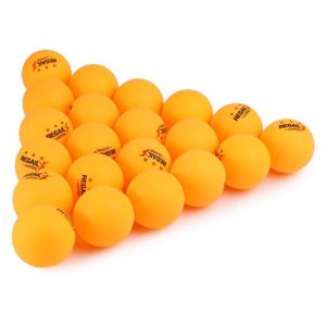 6Pcs Nouveau Blanc Uni Ping Pong Balles de tennis de table Sport Dans Pack