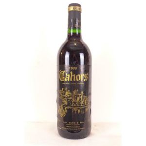 VIN ROUGE cahors burc rouge 1988 - sud-ouest