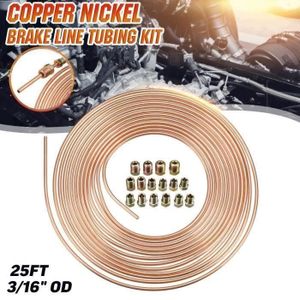 Cuivre Frein Tuyau 1 Mètre pour 10 Mètres 3//16 /" 1//4 /" 6mm 8mm Haut Qualité