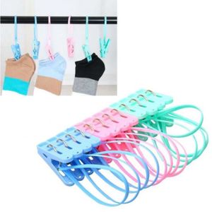 adapt/és aux v/êtements,chaussures,serviettes et autres articles /à suspendre TangYuan 12ensembles de crochets /à linge en acier inoxydable,pinces avec crochets,pinces /à linge portables,cintres de voyage