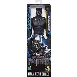 FIGURINE - PERSONNAGE Figurine articulée Black Panther de 30 cm - MARVEL - Legacy Collection Titan Hero Series