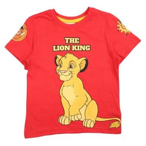 T-SHIRT Disney - T-shirt - DIS KL 5202A573 S2-5A - T-shirt Le Roi Lion - Garçon