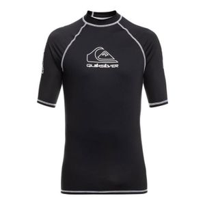 COMBINAISON DE SURF T-shirt de surf Quiksilver On Tour - Noir - Manches longues - Homme - Sports nautiques