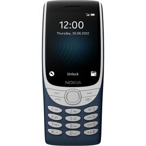 Téléphone portable Nokia 8210 4G DS sans kit mains libres - Bleu