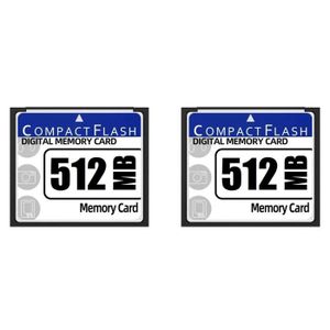 CARTE MÉMOIRE SODIAL-2X Carte Mémoire Compact Flash 512 Mo pour 