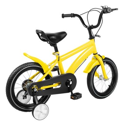 EDEN-BIKES Vélo Enfant 14 Pouces Pat Patrouille Garçon - 2 Freins, Stabilisateurs, Casque Inclus - Multicolore