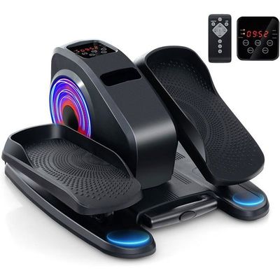 Mini Velo Appartement Pliable, pour la Récupération des Bras et des Jambes, Mini vélo d'exercice avec écran LCD, Résistance Réglable, idéal pour