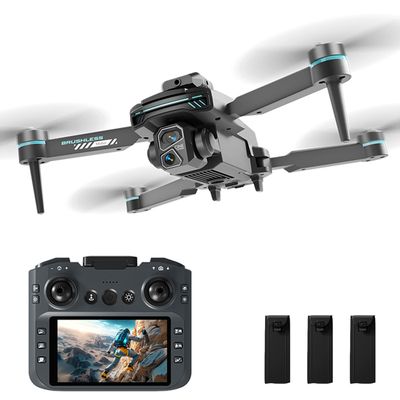 Drone Débutant Avec Caméra 1080P – Moteur Brushless, évitement D'obstacles 270°, Positionnement Optique, 2 Batteries – Un Régal !