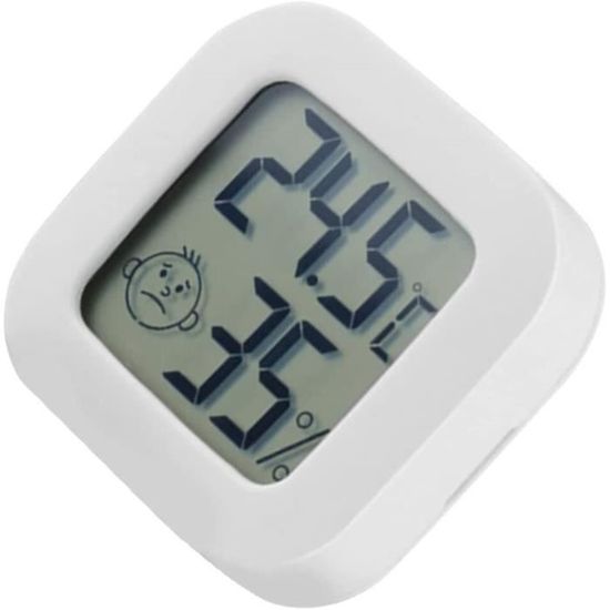 Thermo-hygromètre Numérique TFA Dostmann - Mesure Précise Température (-50°C à +70°C) Et Humidité (10-99%) - Pour Maison, Cave, Entrepôt