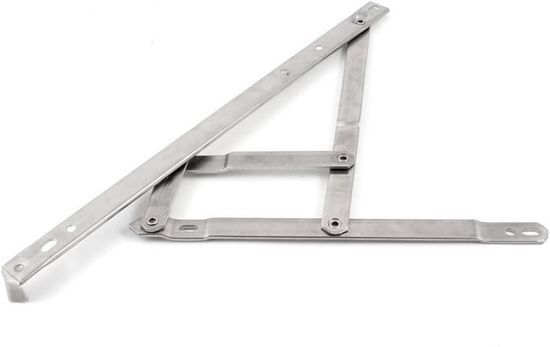 Charnière De Fenêtre 202 En Acier Inoxydable, Pliable, 4 Barres, 405 Mm, Pour Vantail Battant