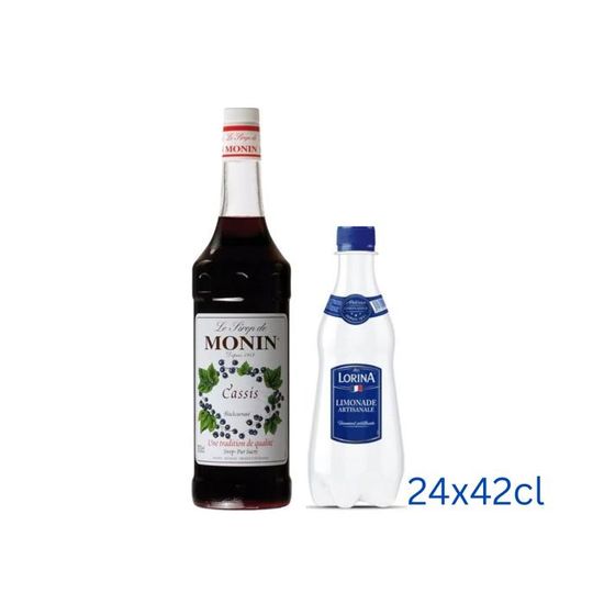 MONIN - Sirop Saveur Concombre - Pour Cocktail, Thé Glacé, Limonade