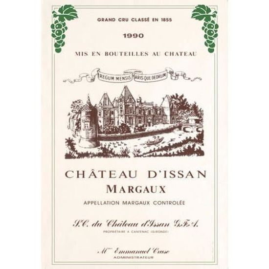Torchon Etiquette Vin De Bordeaux Chateau Issan Margaux Cdiscount Maison Torchon Etiquette Vin De Bordeaux Chateau Issan Margaux Cdiscount Maison