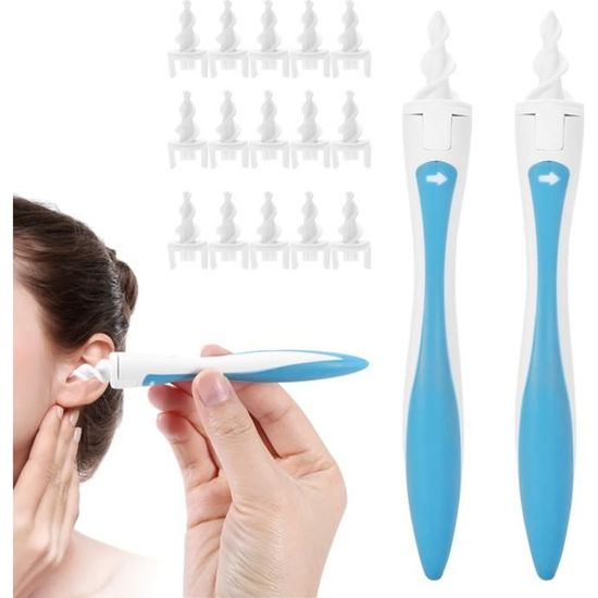 Aspirateur Oreille Cerumen Retrait, Kit De Retrait De CéRumen, Nettoyeur D'Oreille éLectrique