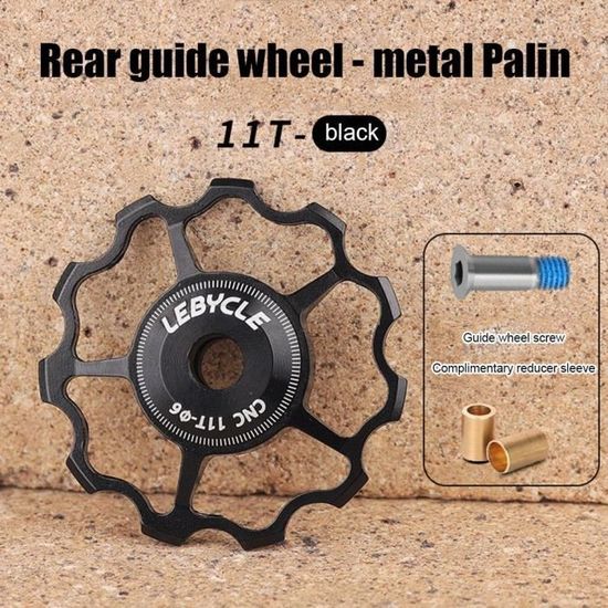 Galet De Derailleur Poulies Vélo Céramique Alomejor 2 Pièces - 11T