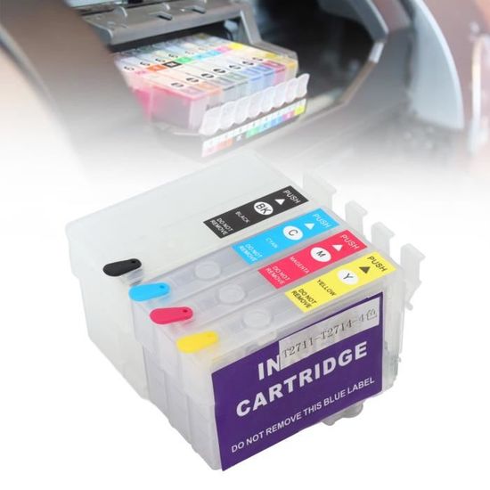 Cartouche d'encre compatible avec puce pour Memjet Astrojet M1 4 couleurs