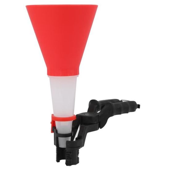 TECPO Entonnoir De Remplissage Huile 2L Avec Adaptateur Baïonnette - Compatible Audi VW BMW Mercedes Porsche Volvo