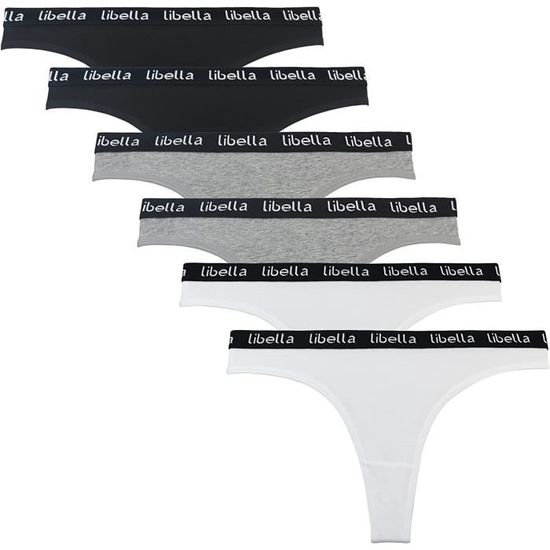 Lot De 24 Strings Femmes - Extensible, Lisse, Quotidien - Taille Unique