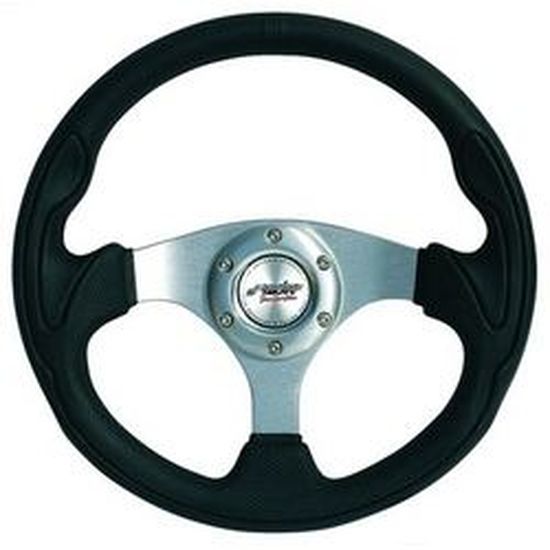 Volant tuning INTERLAGOS PU Cuir noir Cdiscount Auto