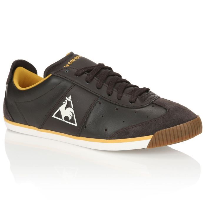 basket le coq sportif homme jaune