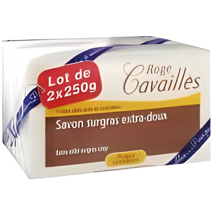 Rogé Cavaillès Savon Surgras Extra-doux Lot de 2 x