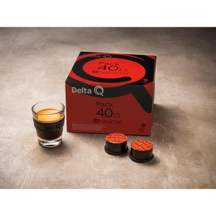 Pack 40 Capsules Qharacter n°9 - Compatible Machines Delta Q