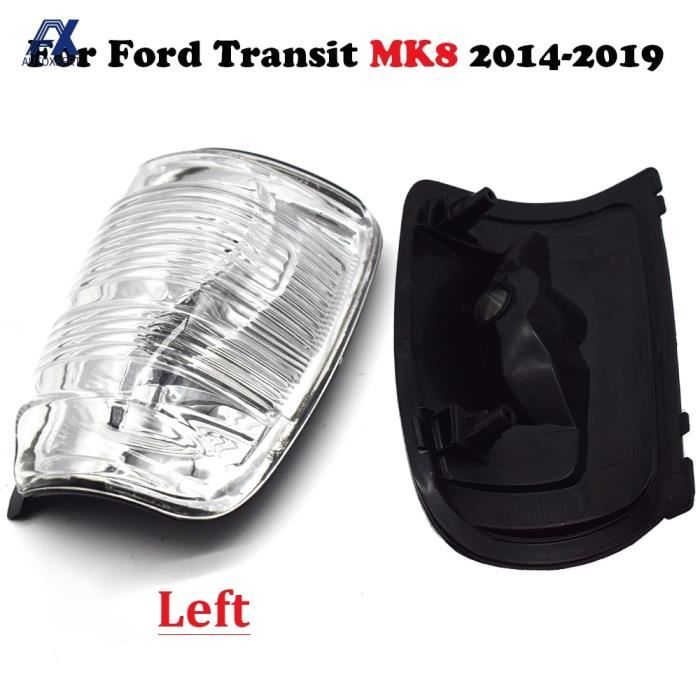 Rétroviseurs,Clignotant de rétroviseur pour Ford Transit Mk8 2014 – 2019, coque de miroir, lentille latérale gauche, 1847387