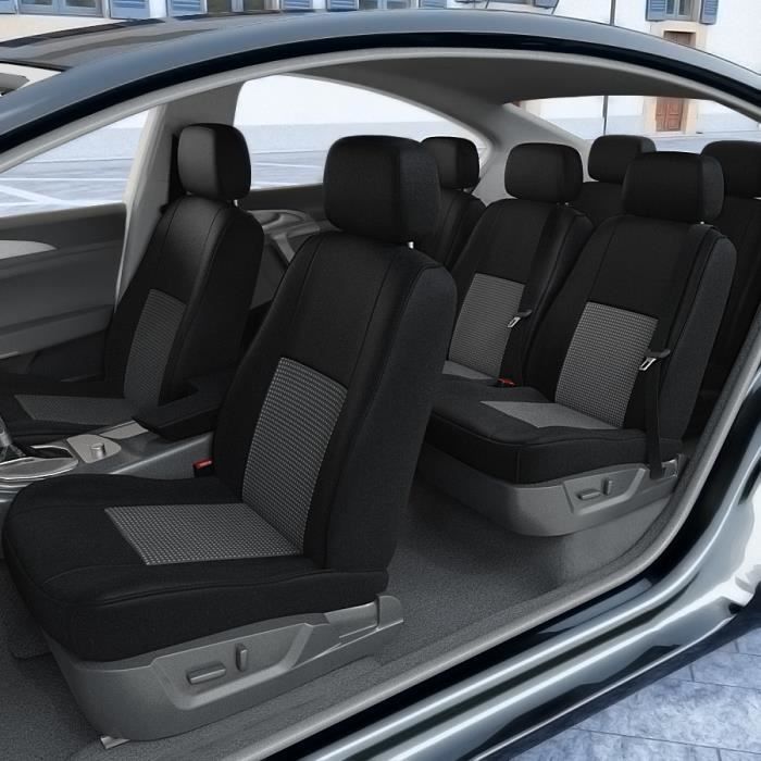 Housse Sur Mesure Renault Scénic 3/Scénic 3 XMOD dès 04/2009 à 10/2016 sauf option cuir et appui-tête grand confort