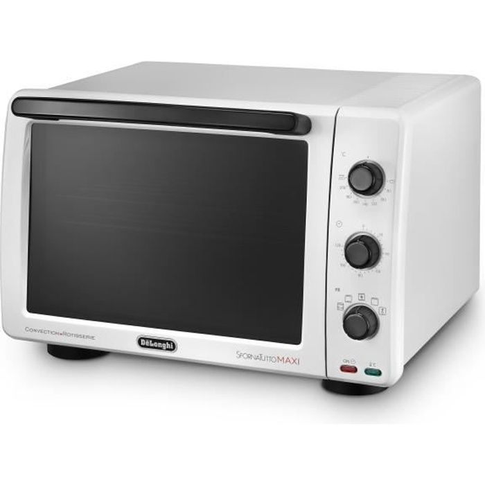 Mini Four posable DELONGHI EO32502.WG - 32 L - Grill - 2000 W - Blanc