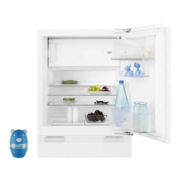 ELECTROLUX Réfrigérateur simple porte intégrable 109L Froid statique Clayette verre