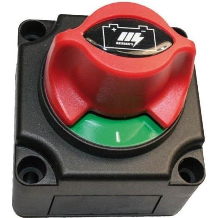 Interrupteur Coupe Batterie - Poignee Rotative