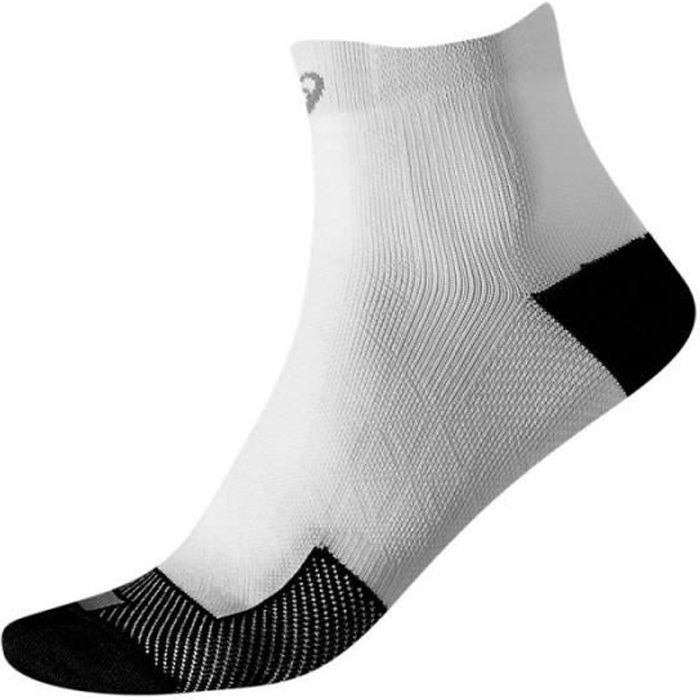 Chaussettes de running blanc homme/femme Asics Motion