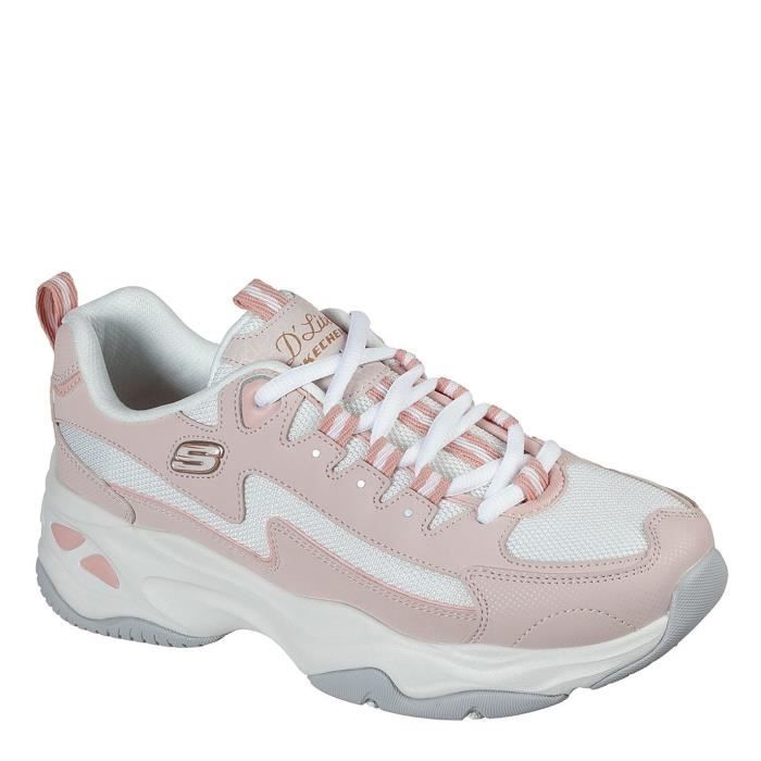 Skechers Dlites 4.0 Baskets De Ville Semelle Épaisse Femmes
