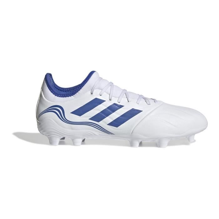Chaussures ADIDAS Copa SENSE3 FG Blanc-Bleu - Homme/Adulte