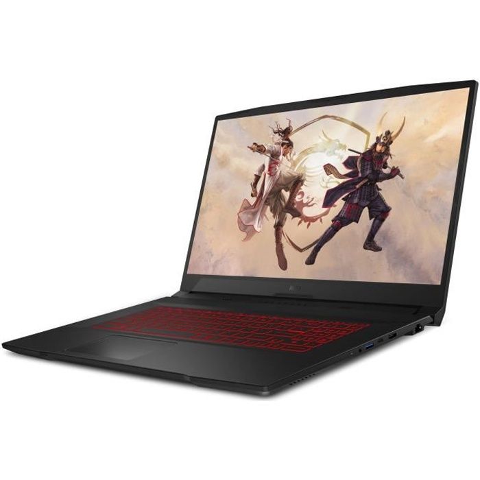 PC Portable Gaming MSI Katana GF76 11UE 481FR 173 FHD 144Hz Core i5 11400H 16Go 512Go SSD RTX3060 6GB Windows 11 AZERTY
