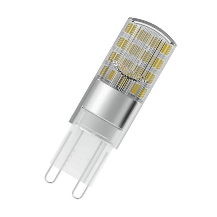 OSRAM LED BASE PIN G9 / LED-Lampe: G9, 2,60 W, 30-W-Ersatz-für, klar, Warm White, 2700 K, 3-Pack