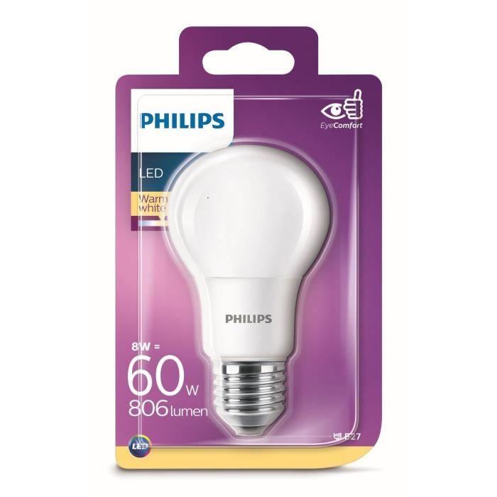Ampoule Led Standard 8-60W E27