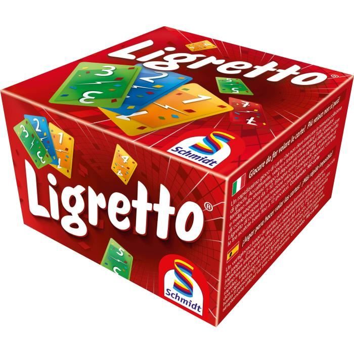 Ligretto - Jeu de cartes - Rouge - SCHMIDT AND SPIELE