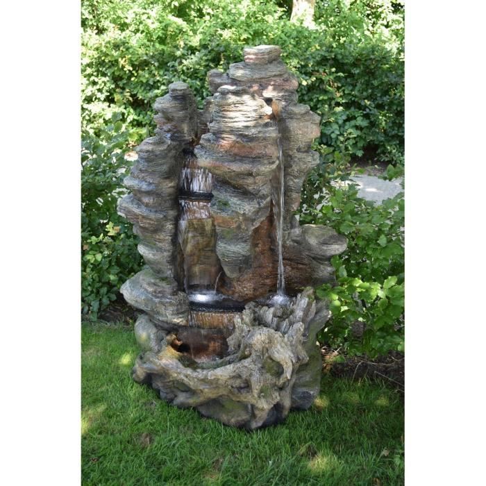 UBBINK Fontaine de jardin Miami 157x106x83cm - Marron