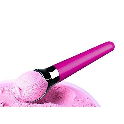 Zak Designs 2131-P640 Cuillère à Glace avec Bac de Rinçage Corail