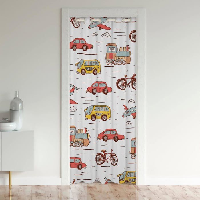 Cartoon Voitures Rideau De Porte 86X203Cm Enfants Train Avion Imprimer Rideau Occultant Rideaux Cartoon Voitures Rideau De Porte 86X203Cm Enfants Train Avion Imprimer Rideau Occultant Rideaux