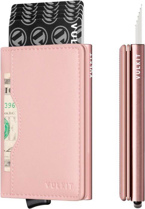 Porte-cartes En Aluminium Mini Portefeuille - 11x7.1x2.2 Cm, Neuf Avec étiquettes, Pour Hommes/femmes