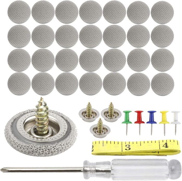 Lot de 10 clips de fixation pour toit de voiture - Pour réparation de