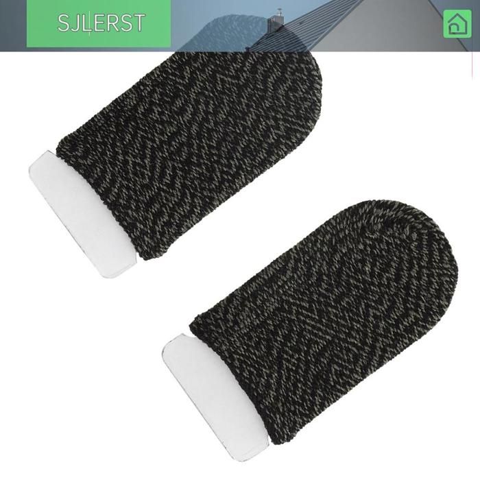 Manchons De Doigt Pour Gaming - Fibre De Carbone Ultra-mince - Sensibilité Optimale - Anti-transpiration - Compatible Tous Smartphones