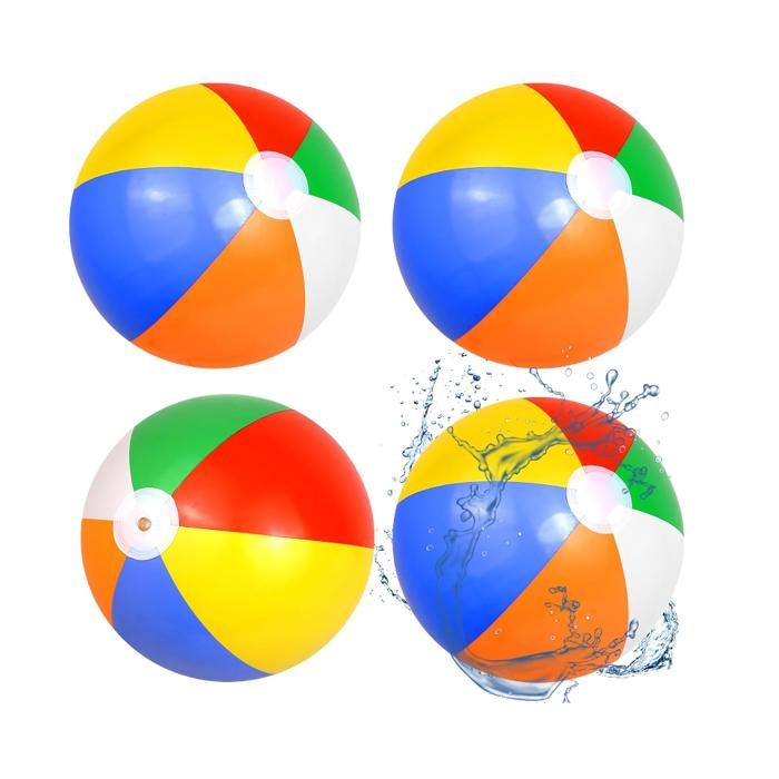 Guotobe Jouets Gonflables Ballons De Plage Gonflables Décoration De Ballon De Piscine Cadeaux De